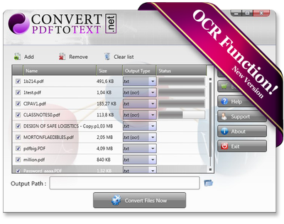 PDF to text Converter Desktop Software